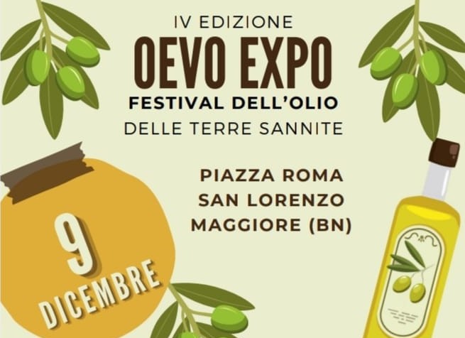 IV edizione Oevo Expo a San Lorenzo Maggiore, 9 e 10 dicembre